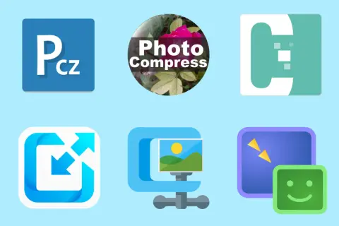 Iconos de herramientas para saber como hacer una foto mas pequeña.