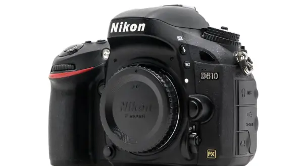 Cámara Nikon D610, lista para capturar momentos. Su contador de disparos Nikon está listo para la acción.