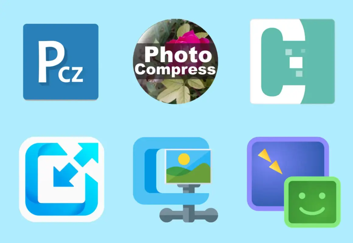 Iconos de herramientas para saber como hacer una foto mas pequeña.