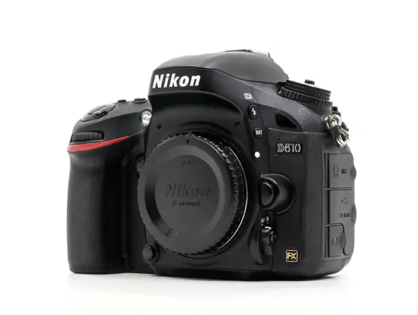 Cámara Nikon D610, lista para capturar momentos. Su contador de disparos Nikon está listo para la acción.